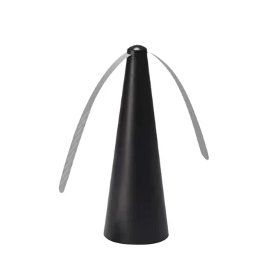 Fly Fans for Tables,Fly Repellent Fan Indoor Outdoor,Portable Table Top Fly Fan Fly Spinner with Holographic Blades, Bug Repellent Outdoor for Picnic, Party, Restaurant, Kitchen, and BBQ